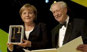 La tolérance d'Angela Merkel récompensée par le musée juif de Berlin