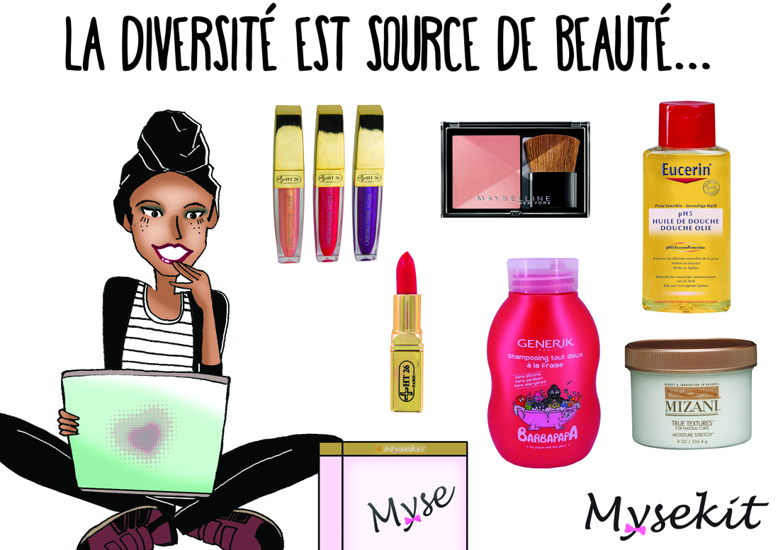 Mysekit Diversité : des kits beauté pour toutes les peaux