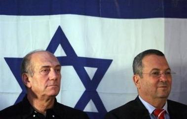 Israël: le ministre de la Défense appelle Olmert à quitter ses fonctions