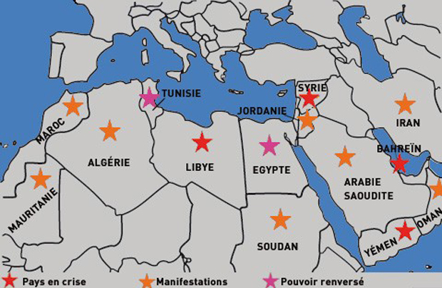 Actualité Israël :Un printemps arabe qui donne des frissons en Israël
