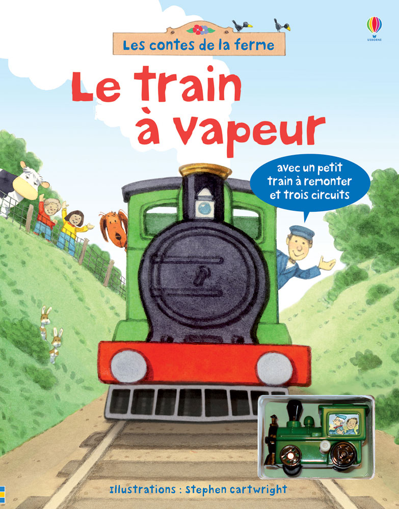 Le train à vapeur, des Editions Usborne