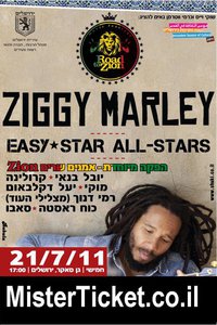 Musique, Concert :Ziggy Marley en Israël