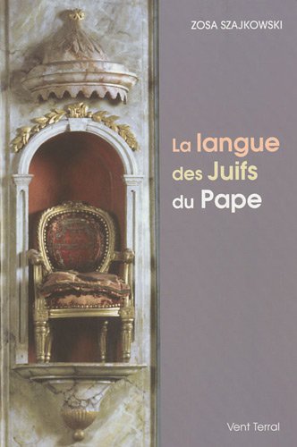 Livre juif : La langue des Juifs du Pape